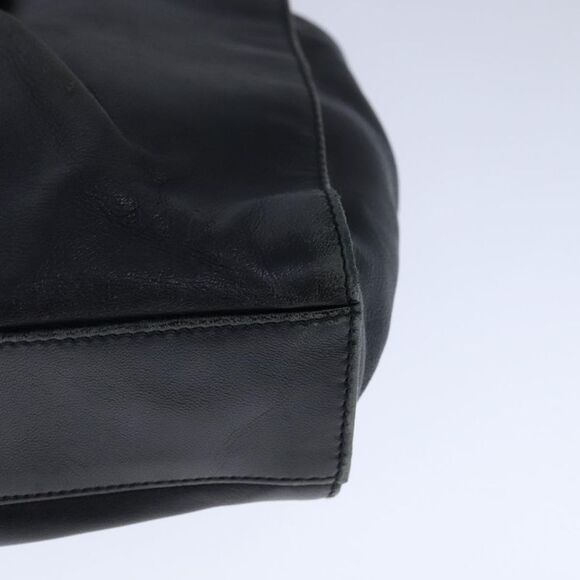 Prada Black Leather Handbag (Pre-Owned) - Picture 10 of 16